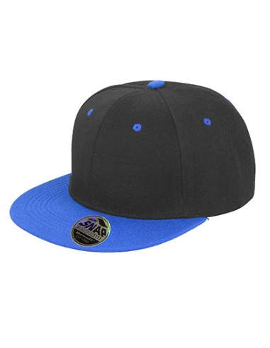 RES-RC082X-Bronx Original Flat Peak Snapback Dual Colour Cap
